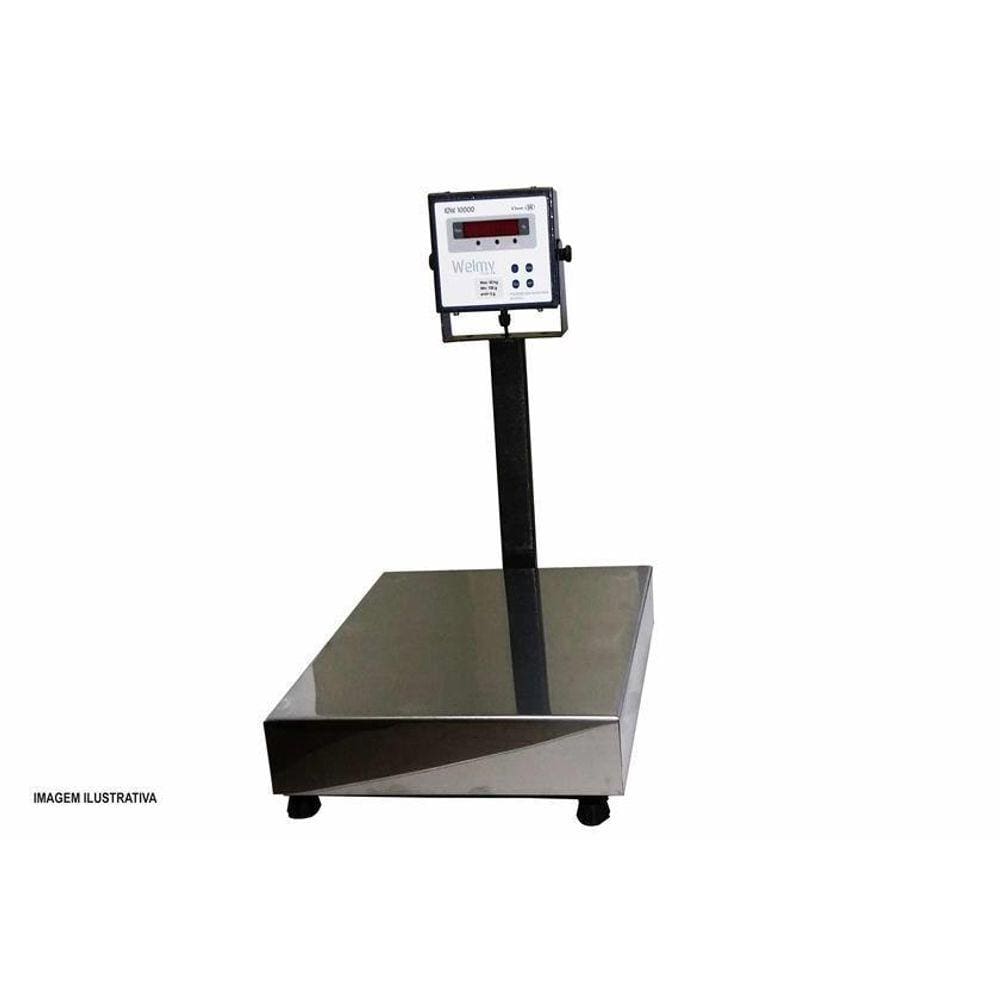 Balança Wpl Bancada 40x40 100Kg divisão 10g - Welmy