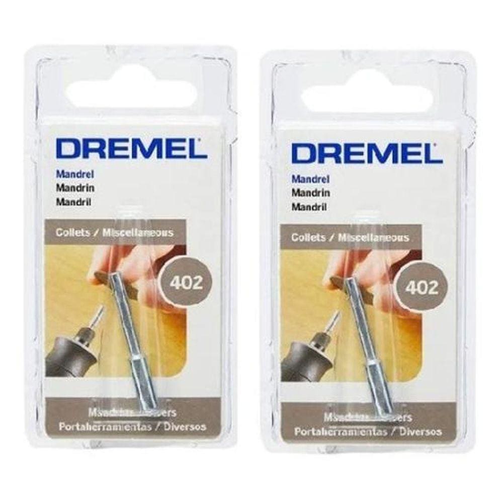 Kit 2 Adaptadores Dremel 402 - Discos Polir/Corte