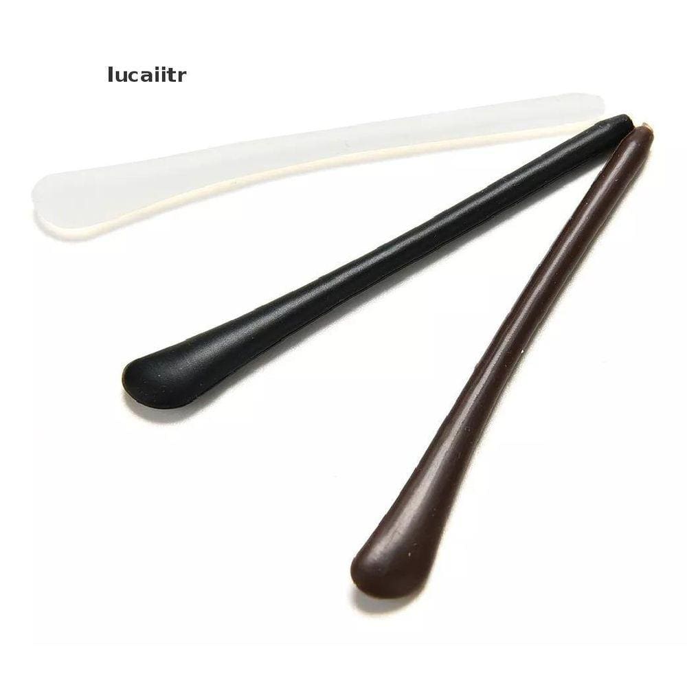 10 P Ponteira Silicone Acetato Emborrachada Haste Óculos Con