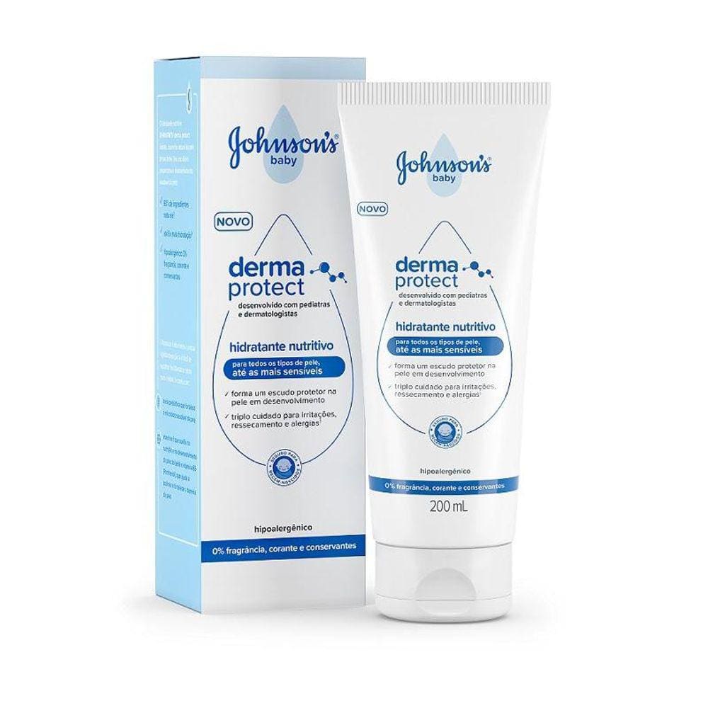 Johnson`s Baby Derma Protect Hidratante Nutritivo 200ml