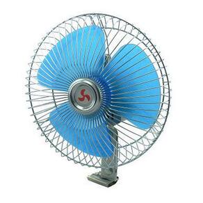 Ventilador Automotivo de Cabine 8 Polegadas 12V - Euro - VP80012