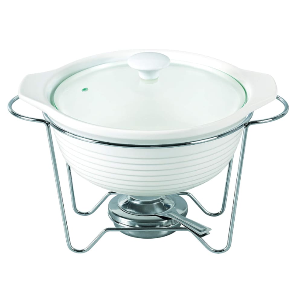 Rechaud Redondo Em Porcelana Com Queimador 2,3l Dynasty