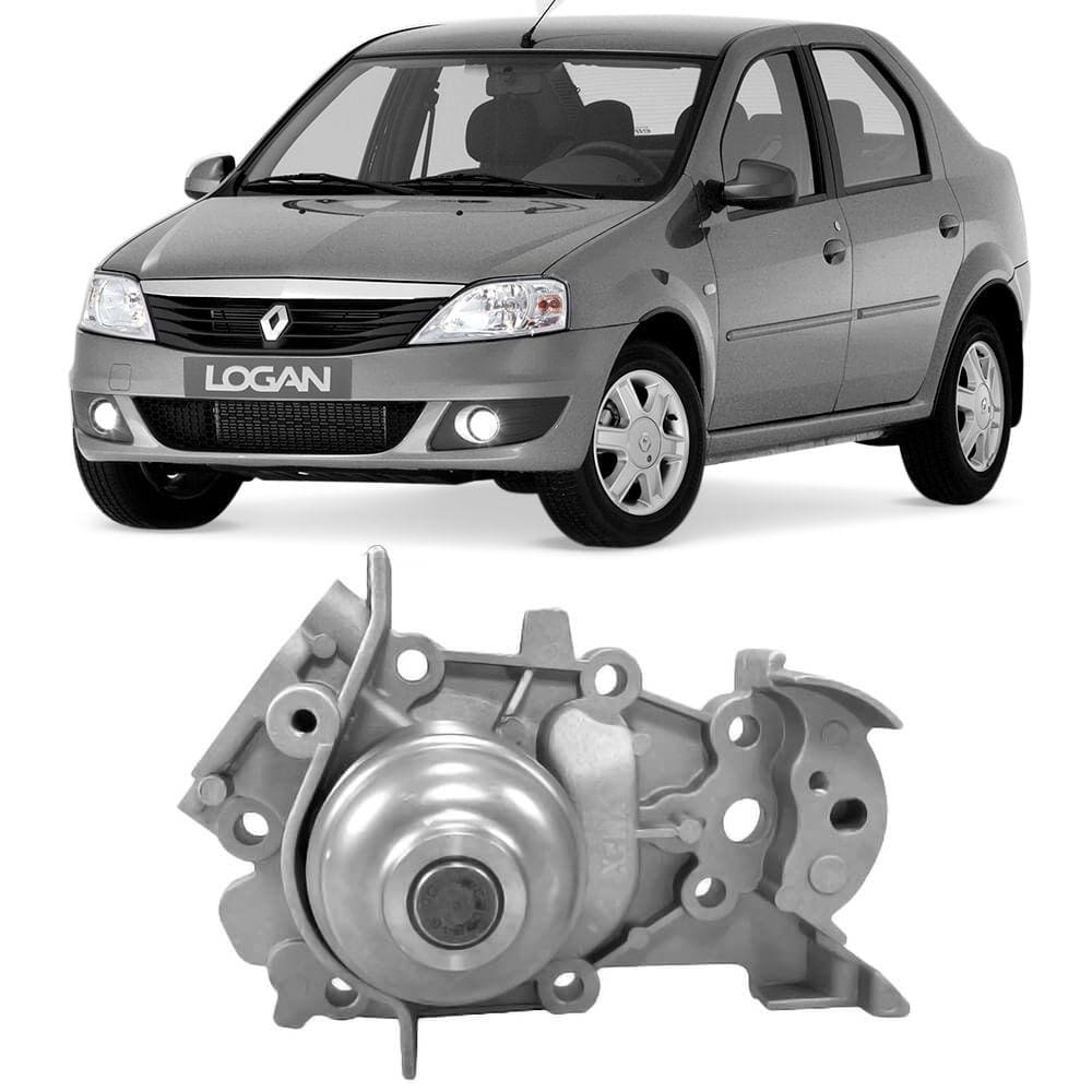 Bomba Dágua Renault Logan 1.0 16v 2008 a 2016 Indisa