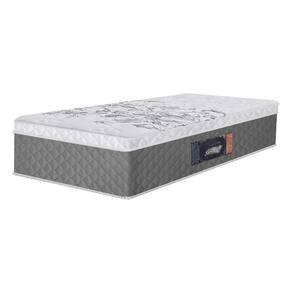 Colchão Solteiro Gazin 88x32x88cm - Densidade D45 Cr400a Cinza/branco