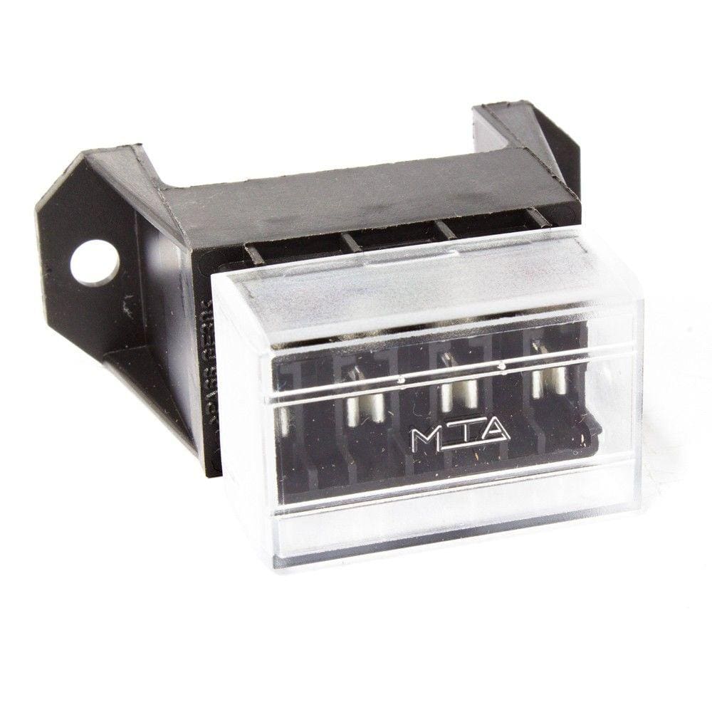 Caixa Porta Fusível Universal Lâmina 8 vias - R7 - ETE8535