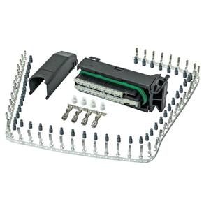 Kit Conector Central Injeção Eletrônica Marelli Fiat 52 Vias Fêmea - R7 - ETE4776