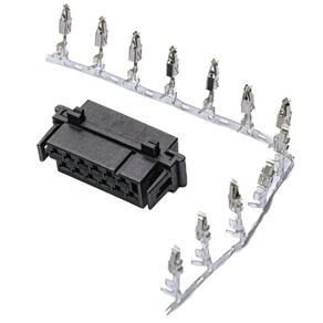 Kit Chicote Travamento Central Levantamento Vidro Elétrico 12 Vias Fêmea - RAINHA 7 - ETE4163