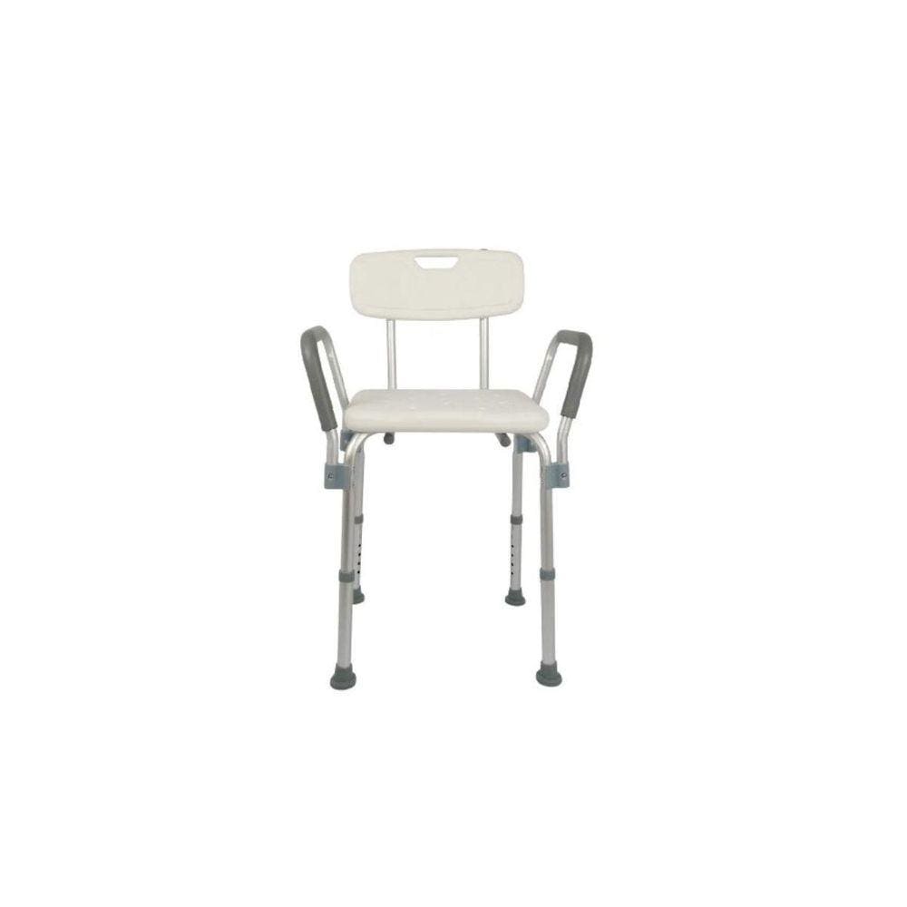 Banco Para Banho Com Encosto E Apoio Braços Sc202 Hidrolight