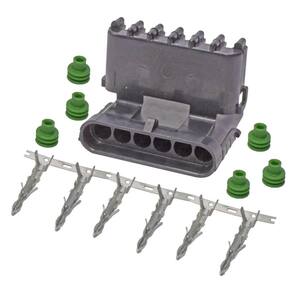 Kit Chicote de Comando Agrícola 6 Vias Macho - R7 - ETE8702