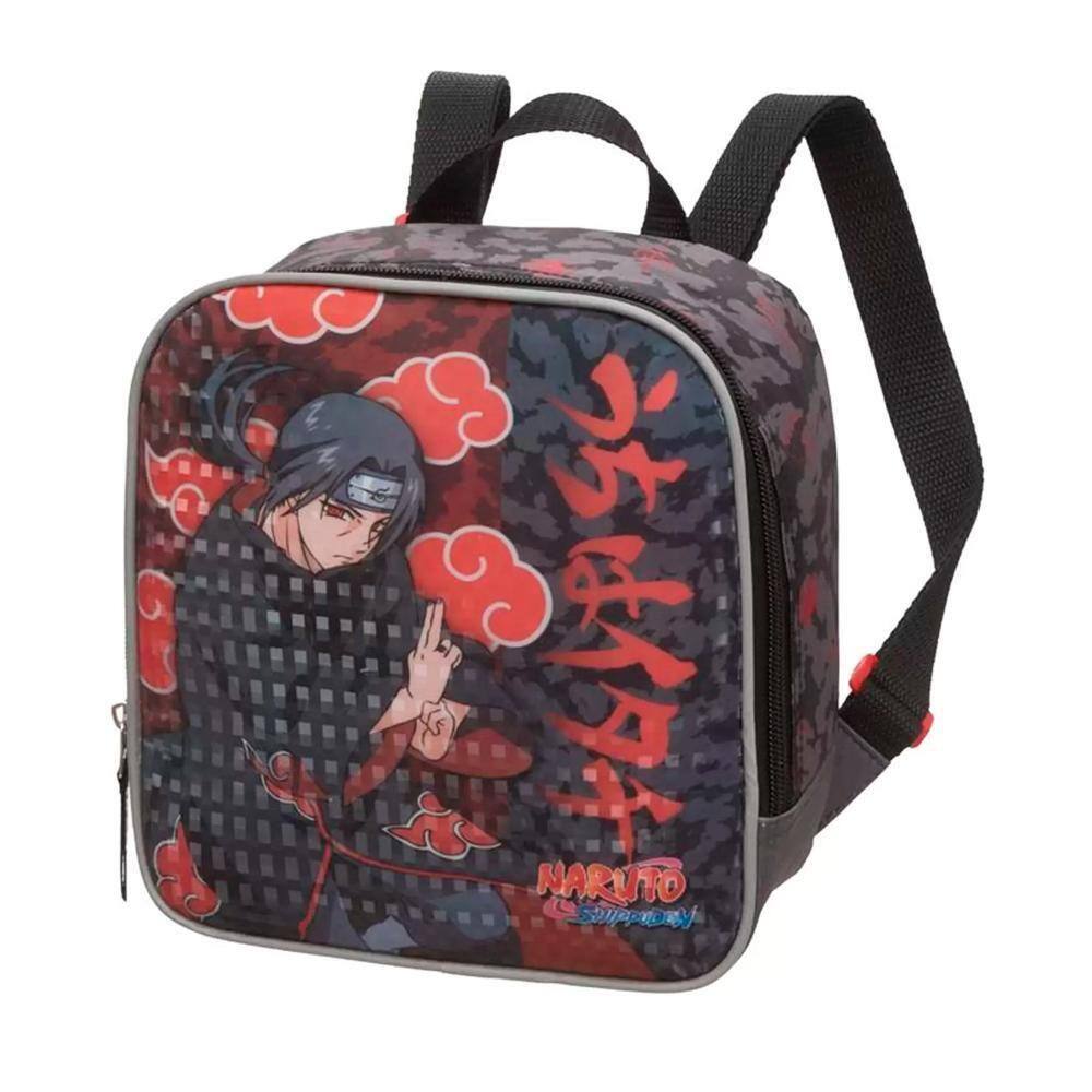 Lancheira Térmica Naruto Itachi Preto - Pacific | 23 cm