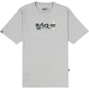 Camiseta Lost Smurfs Inked SM24 Masculina Mescla Médio