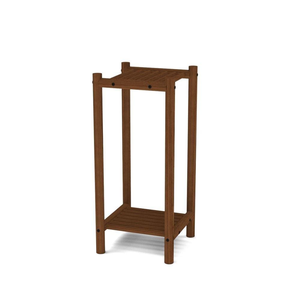Jardineira Floreira 70,2 X 31,5 X 31,5 Provence Stain Nogueira
