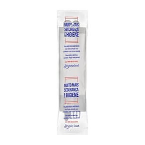 Garfo Faca E Guardanapo Reforçado Branco Embalado 250 Und.