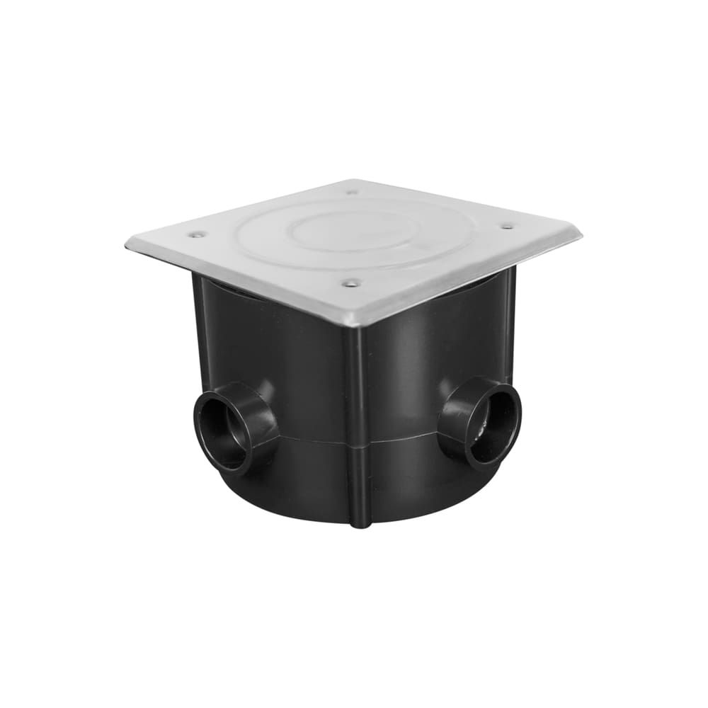 Caixa de Passagem para LED Brustec com Tampa em Inox