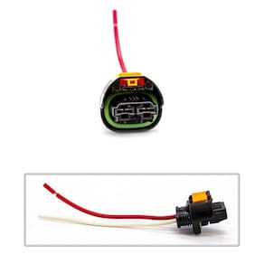 Chicote Reparo Ar Condicionado Ventoinha Fiat Peugeot Renault 2 Vias Fêmea - Rainha 7 - ETE5341