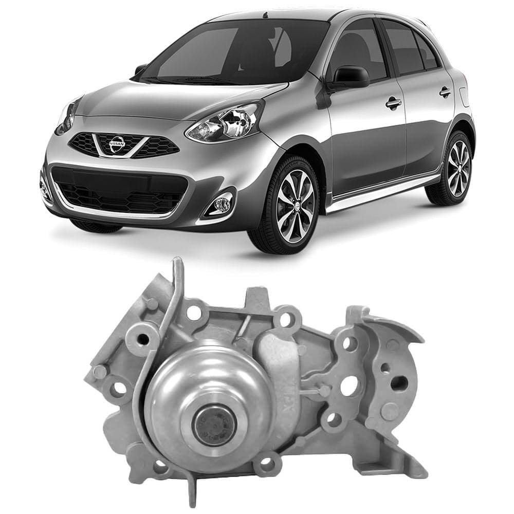 Bomba Dágua Nissan March 1.0 16v 2012 a 2015 Indisa