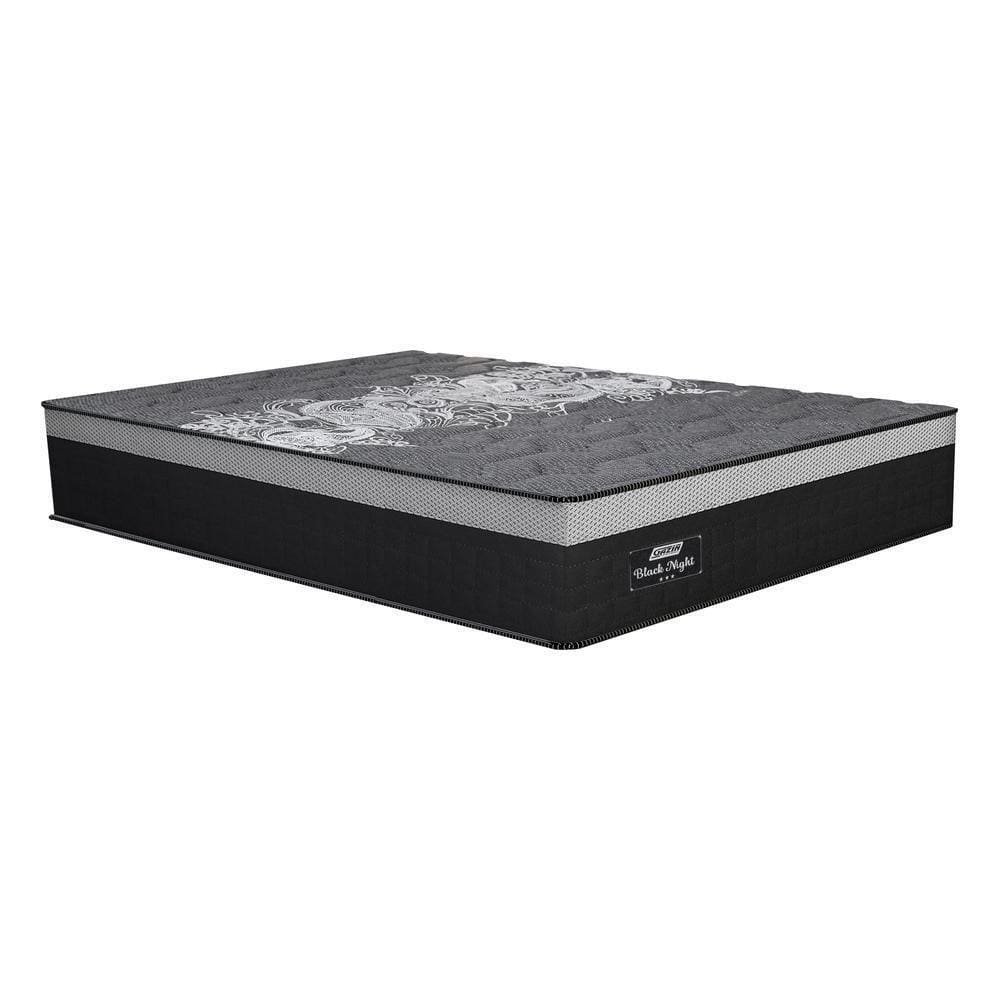 Colchão Casal Gazin 138x33x188cm - Densidade D28 Cr415b Preto/cinza