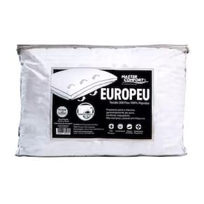 Travesseiro Toque de Pluma Europeu - Master Comfort