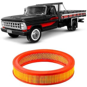 Filtro Ar Ford F-4000 80 A 83 Metal Leve