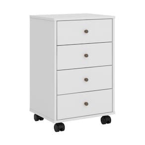 Gaveteiro Com 4 Gavetas Cr25270 Branco