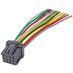 Chicote Conector Modulo Injeção Eletrônica Caminhões Ônibus 12 Vias Fêmea - R7 - ETE5954