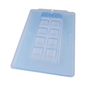 Forma BWB Barra Chocolate Especial Rechear 3partes Silicone C/ 1