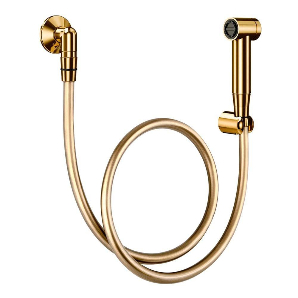Ducha Higiênica Luxo Com Gatilho Ouro Polido Docol 57943