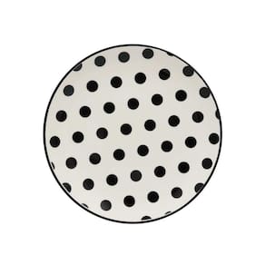 Pratos Sobremesa Oxford Unni Stripes And Dots - 6 Peças 20cm