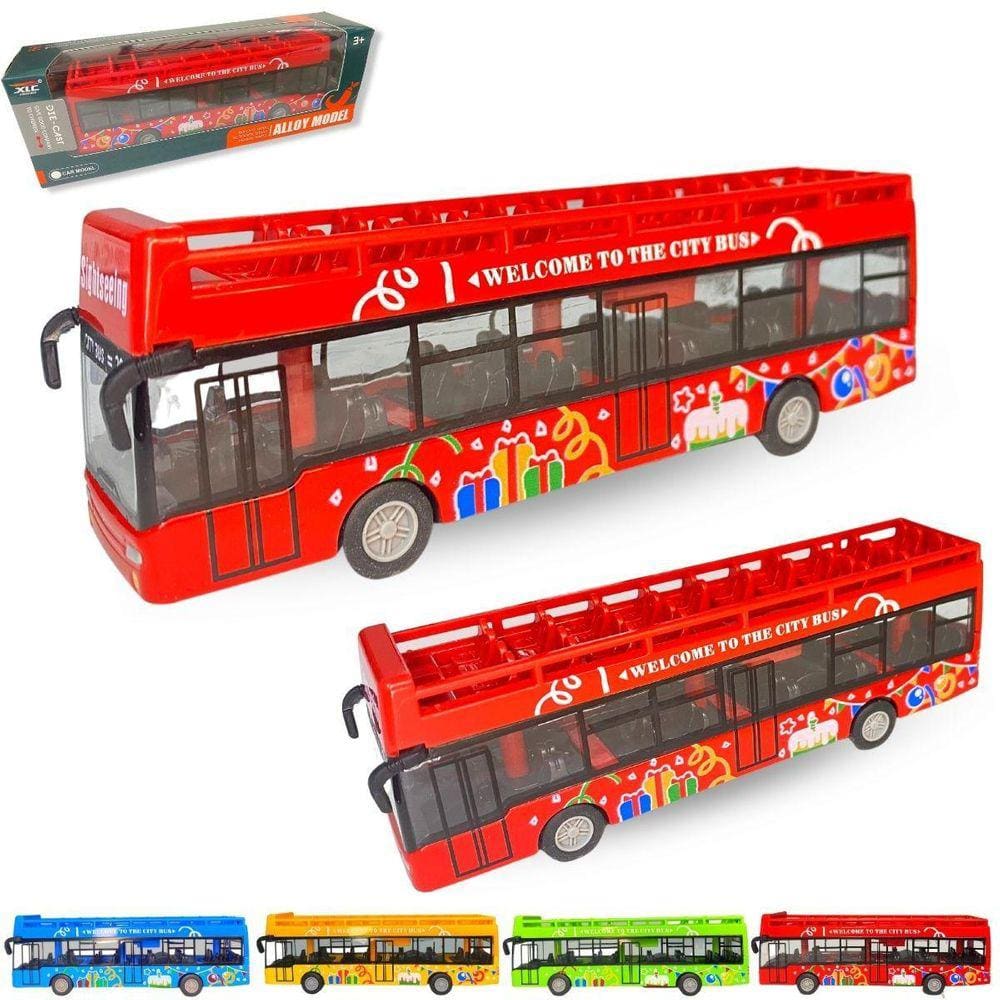 Ônibus Com 2 Andares Patriota Havan Toys - 524