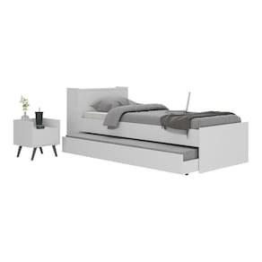 Conjunto Quarto Multimóveis Mp4120 Branco/preto