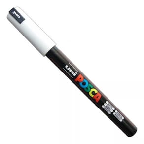 Caneta Posca Uni Ball PC-3M Preto Ponta 0,9 1,3mm