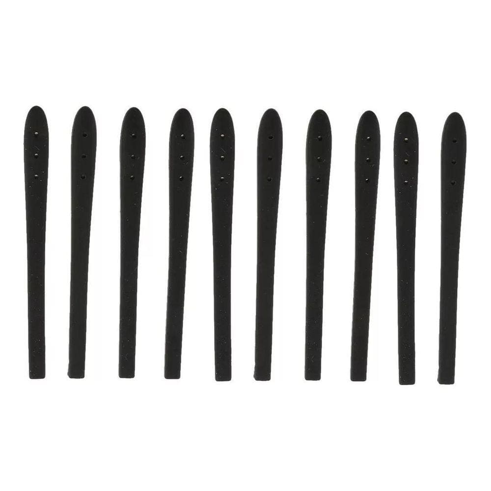Ponteira Silicone Preto P 26 Kit c/10 pares