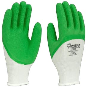 Luva De Malha C/ Latex Verde - Imbat Gg