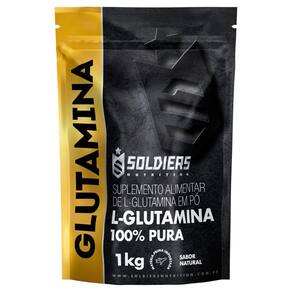 L - Glutamina 1Kg - 100% Pura Importada - Soldiers Nutrition