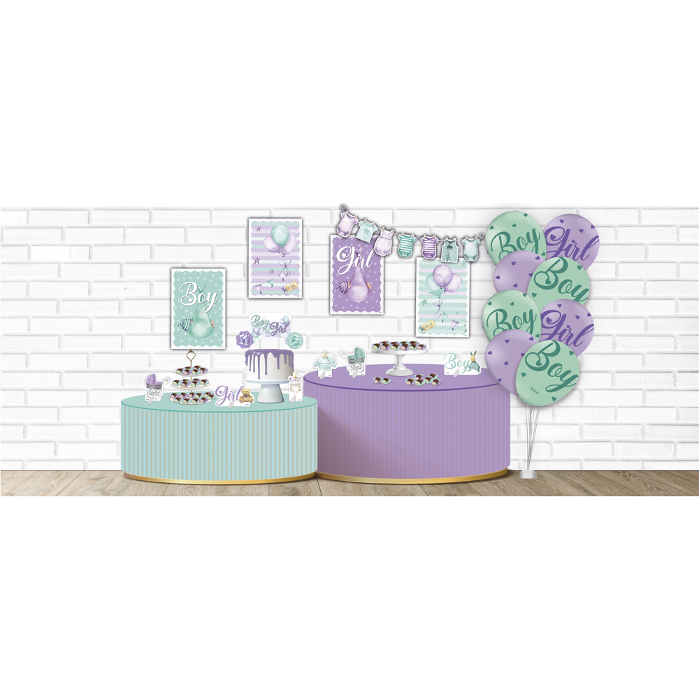 Kit Festa Chá Revelação Especial