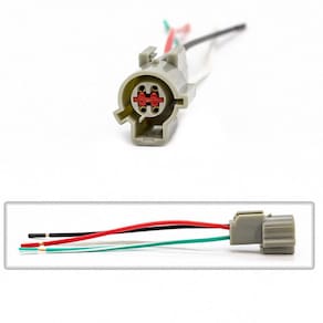 Chicote Sonda Lambda Ford Escort F150 Verona Volkswagen Gol Quantum Santana 4 vias Fêmea - ETE5344