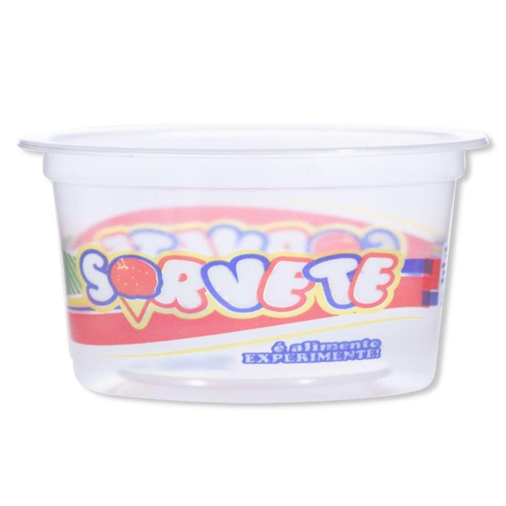 Copo P/ Sorvete 250 Ml. C/ 12X50 Un.