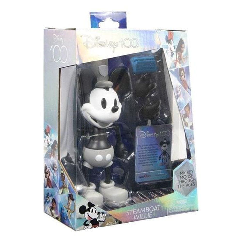 Boneco - Disney 100 Mickei Preto e Branco START