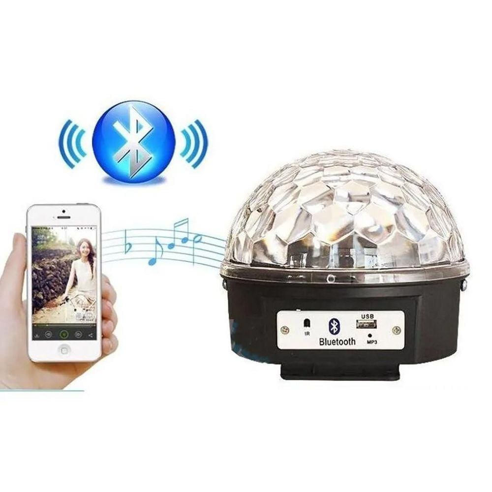 Bola Maluca, Globo Maluco, Bluetooth Projetor Holografico