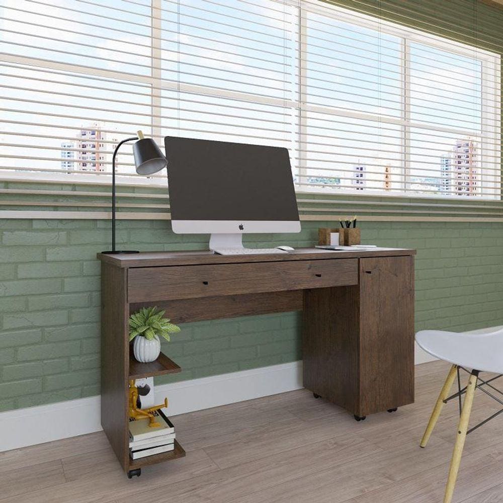 Escrivaninha Quarto Ariel Amendoa Wood