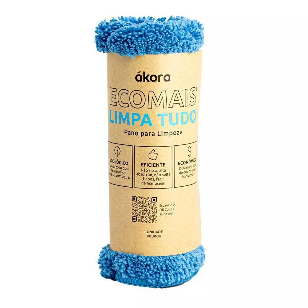 Ecomais Limpa Tudo Azul Claro - Limpeza Geral 30x30cm