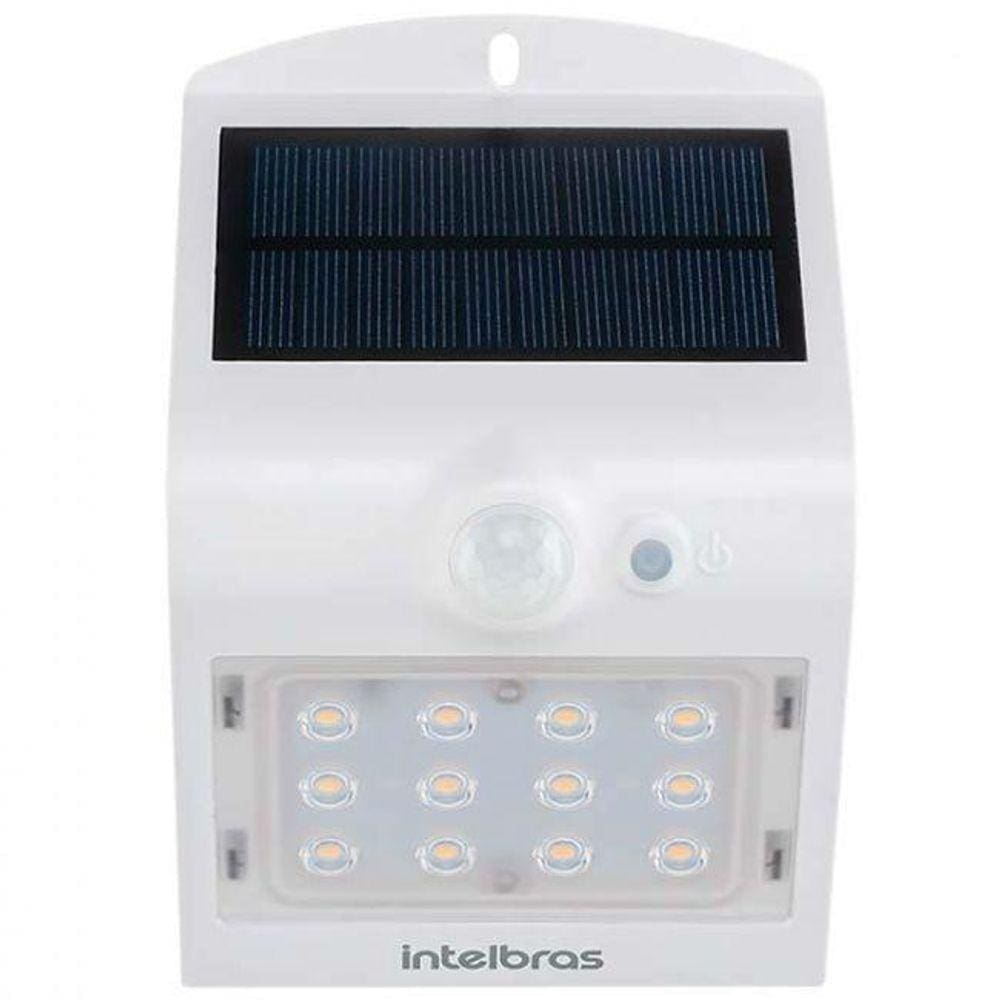 Arandela Solar Integrada Asi 220 Luz Amarela