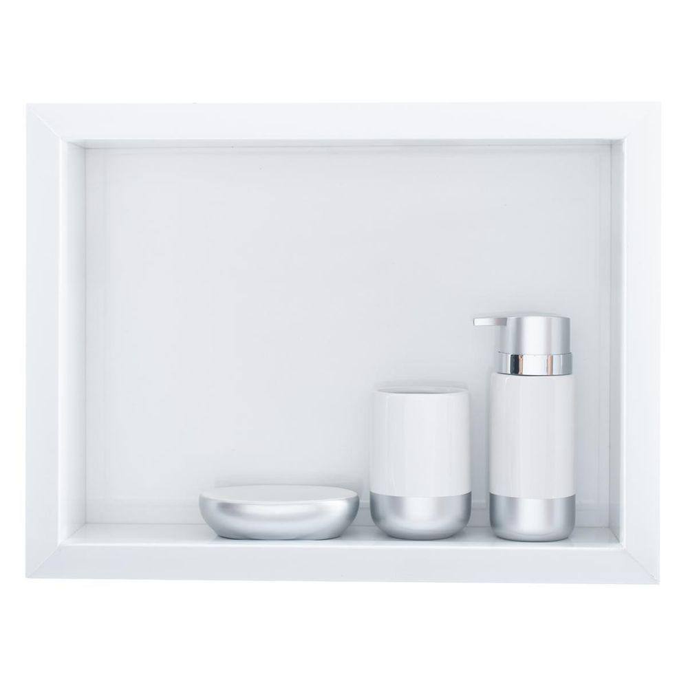 Nicho Banheiro Porcelanato Polido - Organizador Shampoo