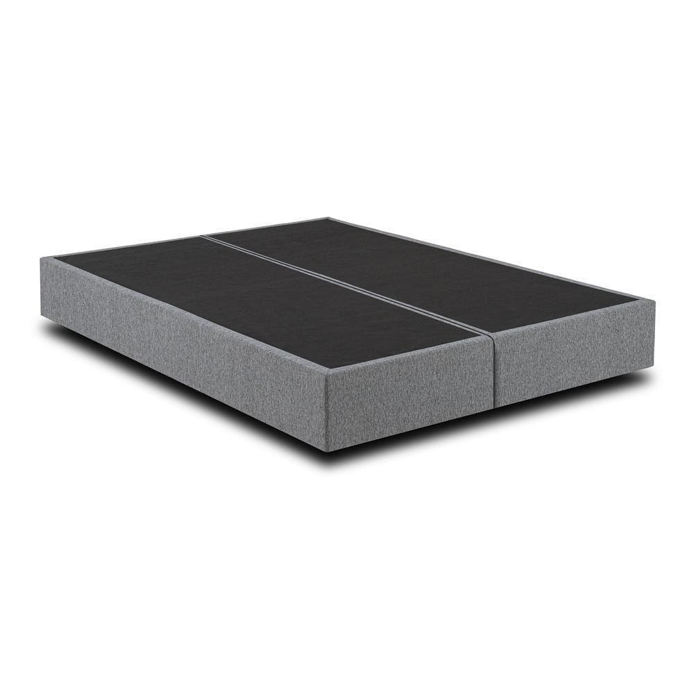 Base Sommier Box Bipartido King (193x203x25) Kappesberg Cr35174 Cinza Cinza