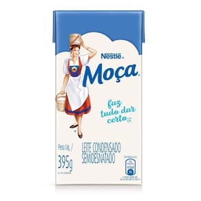 Leite Condensado Semidesnatado Nestlé Moça Caixa 395g