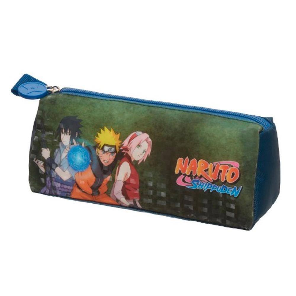 Estojo Simples Naruto Time 7 Verde - Pacific 20x10x07 cm