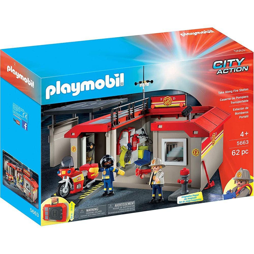 Corpo de Bombeiros PLAYMOBIL Take Along