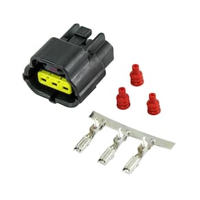Kit Chicote Sensor TPS Chevrolet Alternador Courier Fiesta Ka 3 Vias Fêmea - R7 - ETE6887