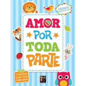 Amor Por Toda Parte  Livro De Colorir