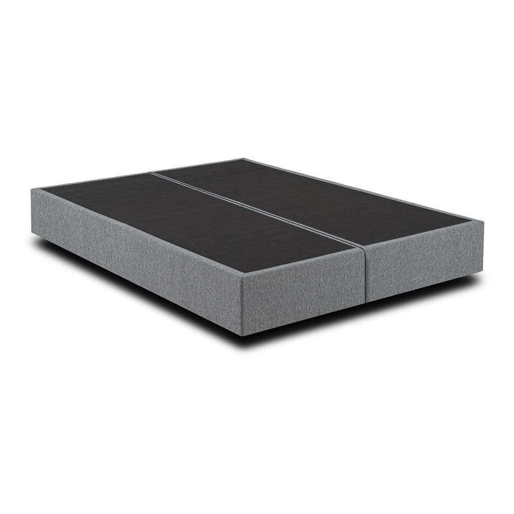 Base Sommier Box Bipartido Queen (158x198x25) Kappesberg Cr35173 Cinza Cinza